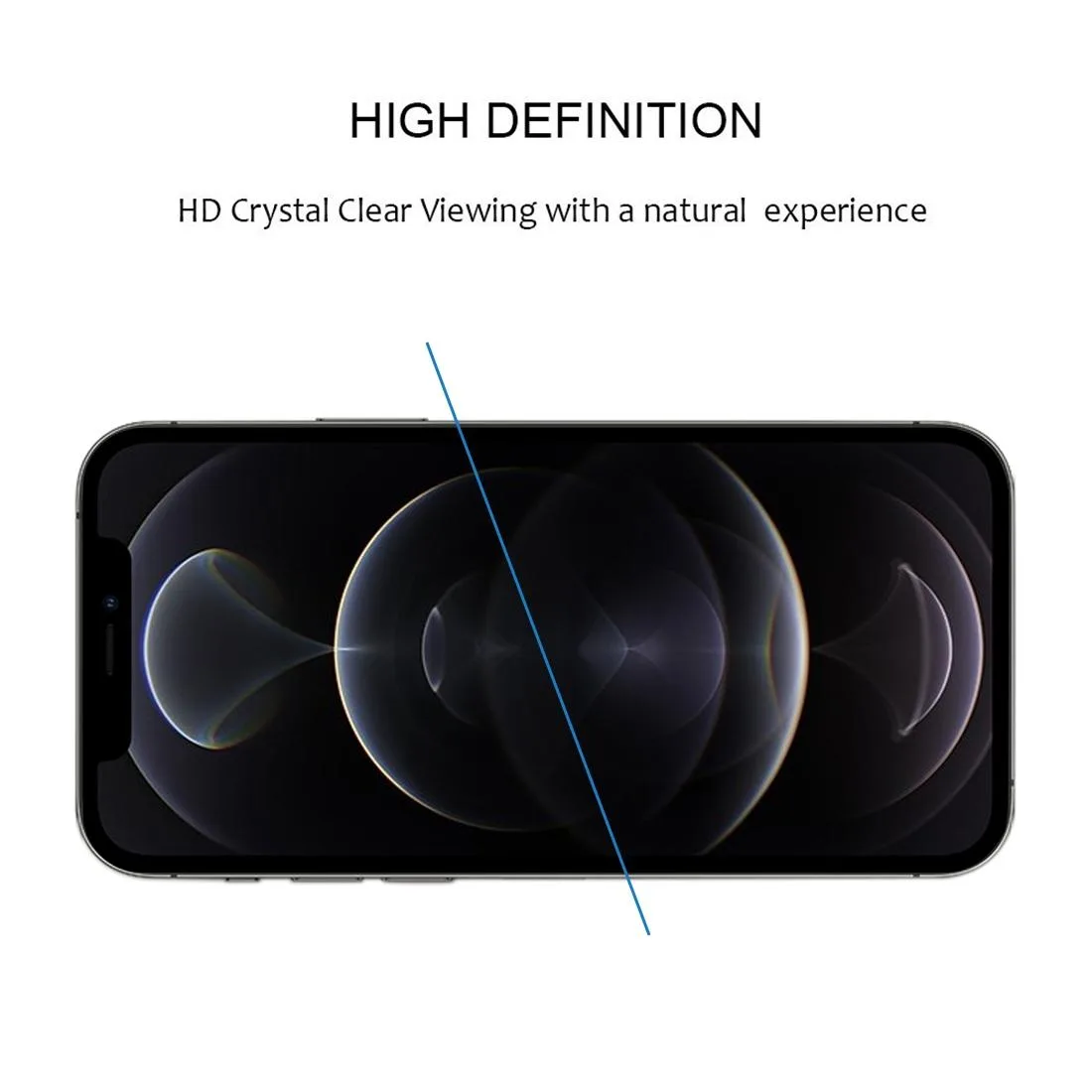 For iPhone 12 / 12 Pro Full Glue Full Screen Tempered Glass Film