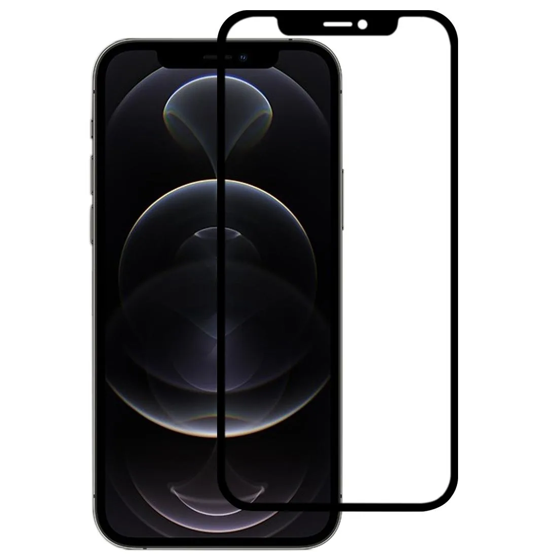 For iPhone 12 / 12 Pro Full Glue Full Screen Tempered Glass Film
