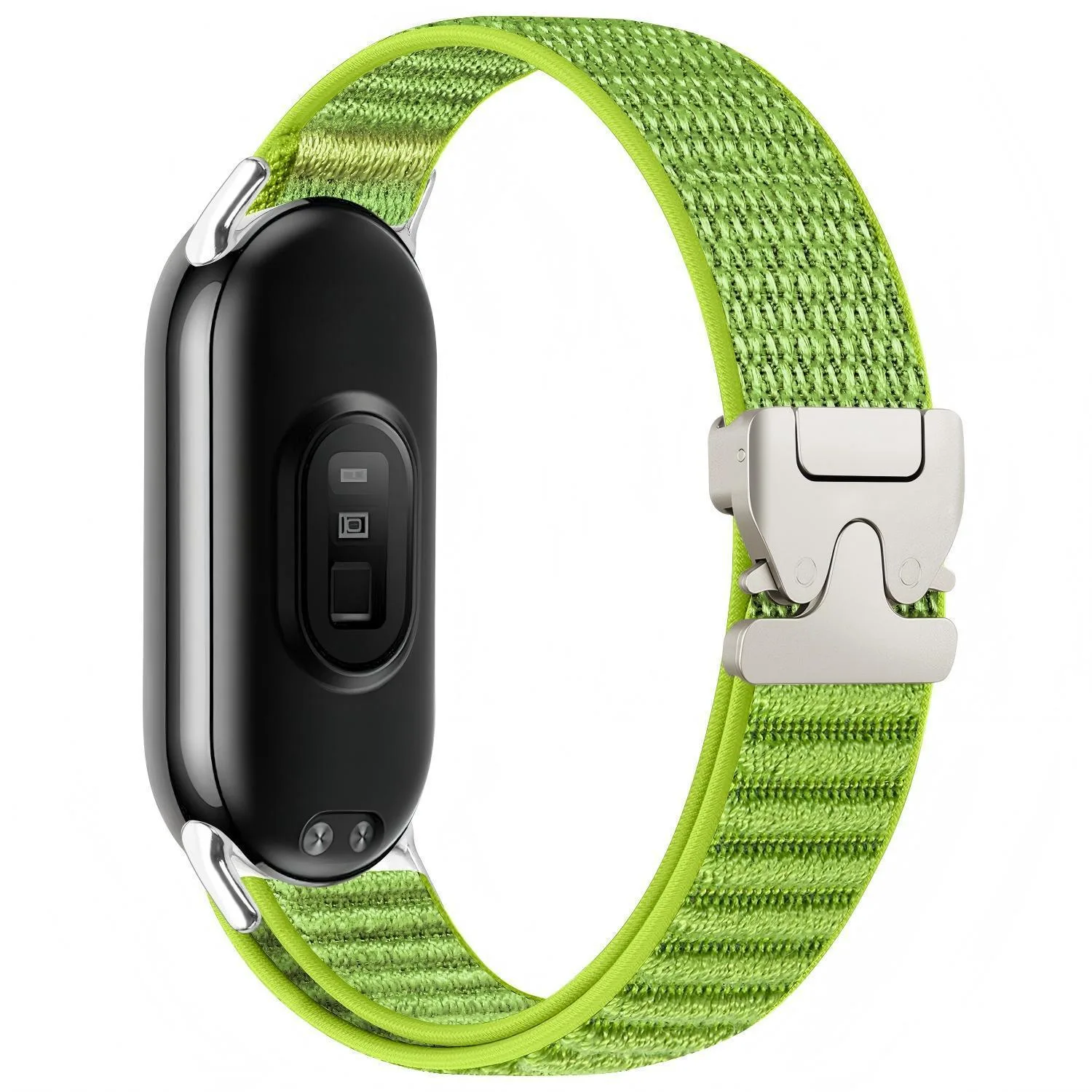 For Xiaomi Smart Band 11 / 10 / 9 / 8 xDfind Parachute Buckle Mountain Pattern Nylon Watch Band