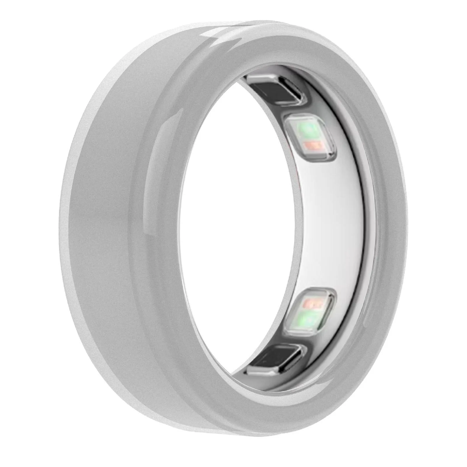 xDfind For Oura Ring5 Smart Ring Silicone Cover, Size:S