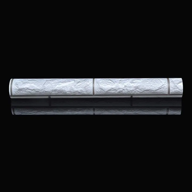 Silver Grey Brick Creative 3D Stone Brick Decoration Wallpaper Stickers Bedroom Living Room Wall Waterproof Wallpaper Roll, Size: 45 x 1000cm
