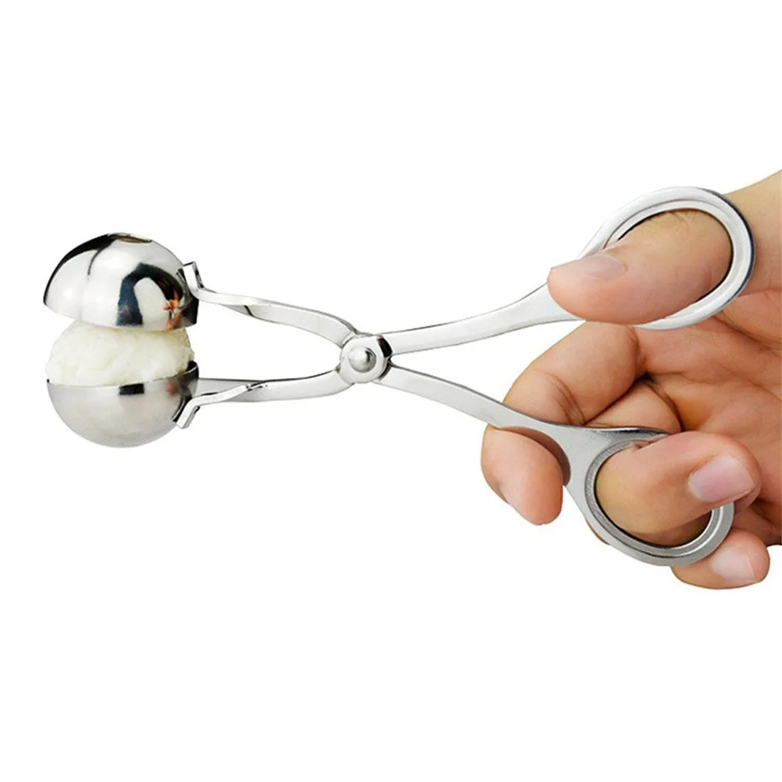 Stainless Steel Meatball Maker Stuffed Meatball Clip DIY Fish Meat Rice Ball Maker