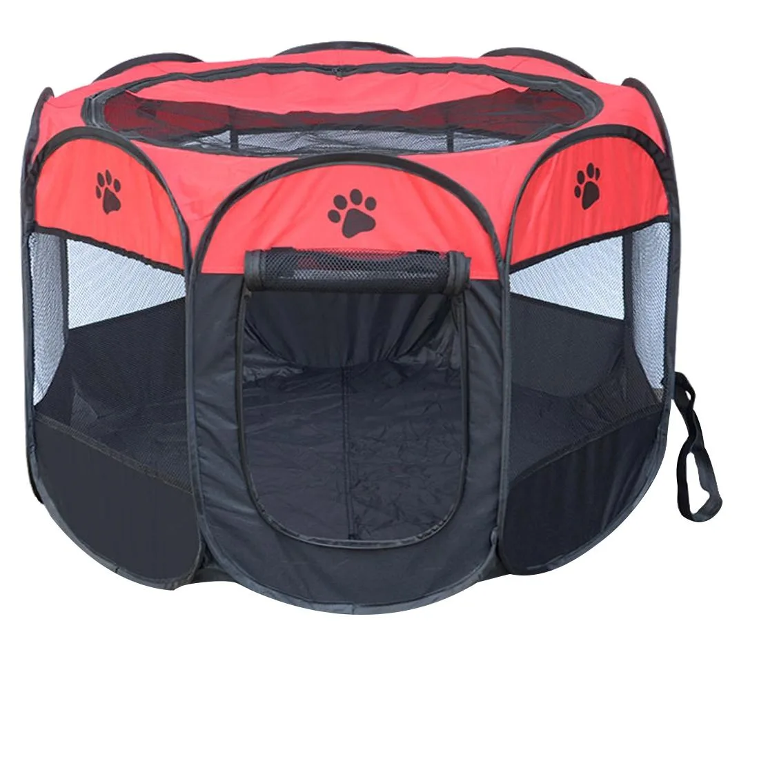 Fashion Oxford Cloth Waterproof Dog Tent Foldable Octagonal Outdoor Pet Fence, M, Size: 91 x 91 x 58cm