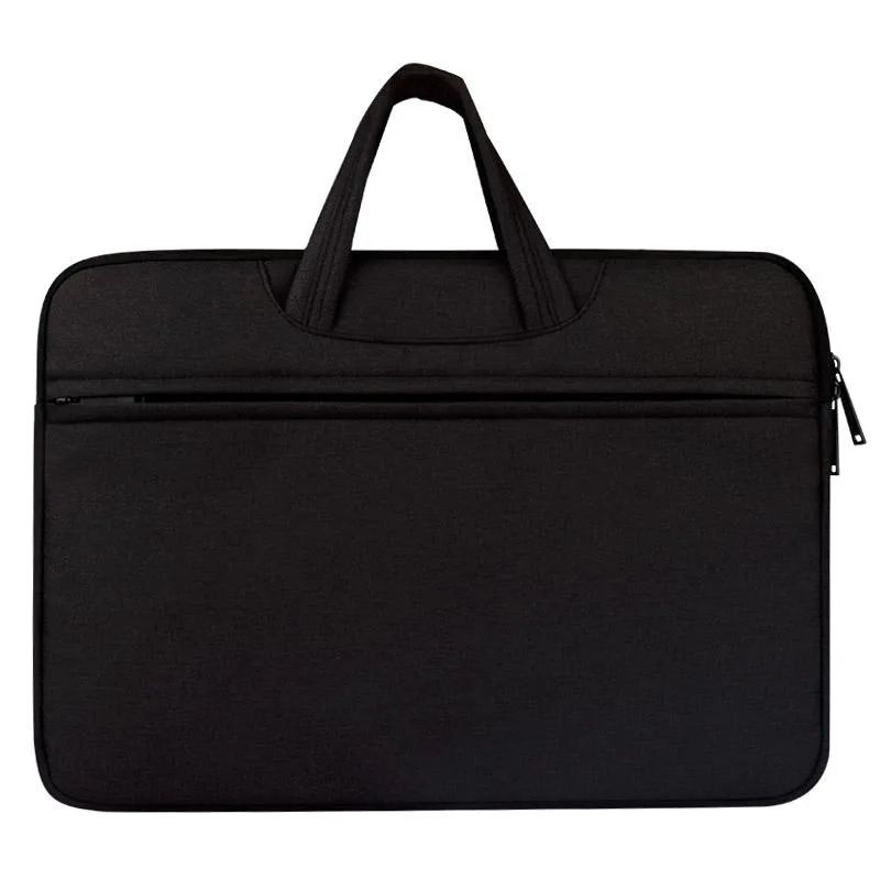 Breathable Wear-resistant Shoulder Handheld Zipper Laptop Bag, For 15.6 inch and Below Macbook, Samsung, Lenovo, Sony, DELL Alienware, CHUWI, ASUS, HP