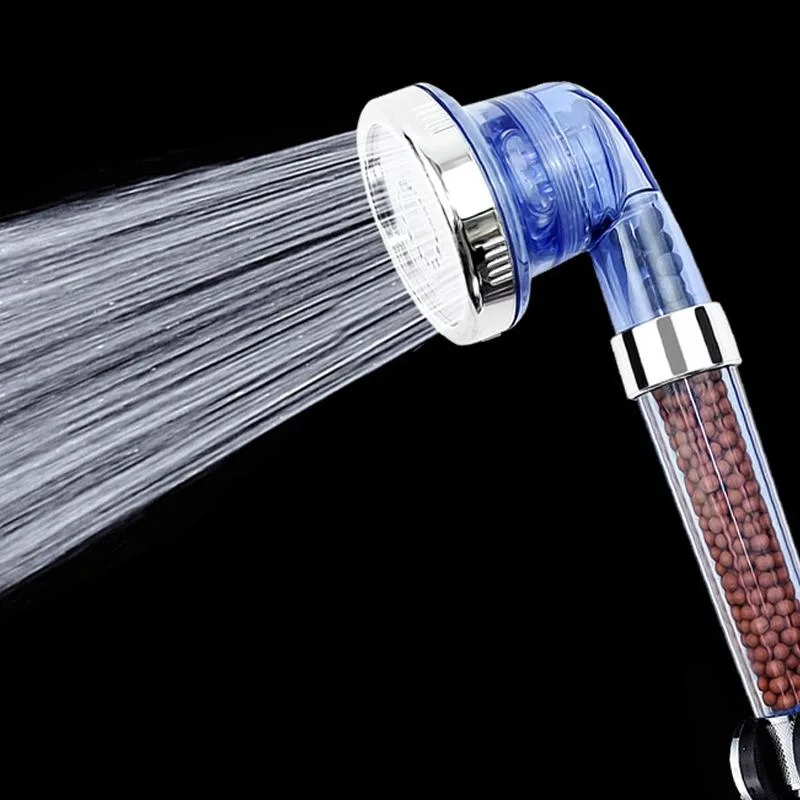 3 Settings Adjustable PC Negative Ions Shower Head, Size: Large, Interface: 2cm