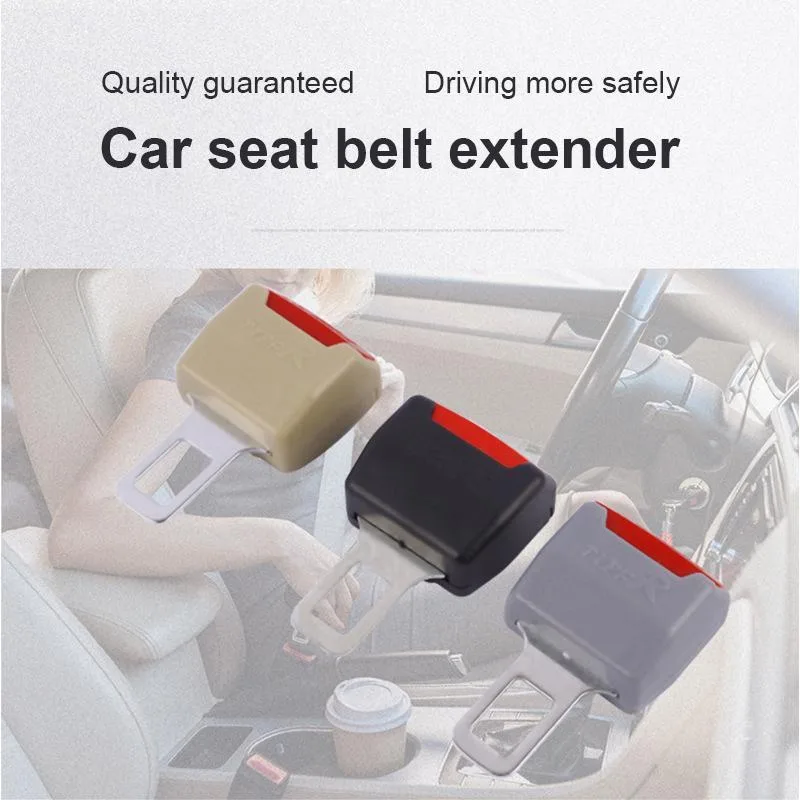 2 PCS RS-01 Universal Car Seat Belt Extension Buckle