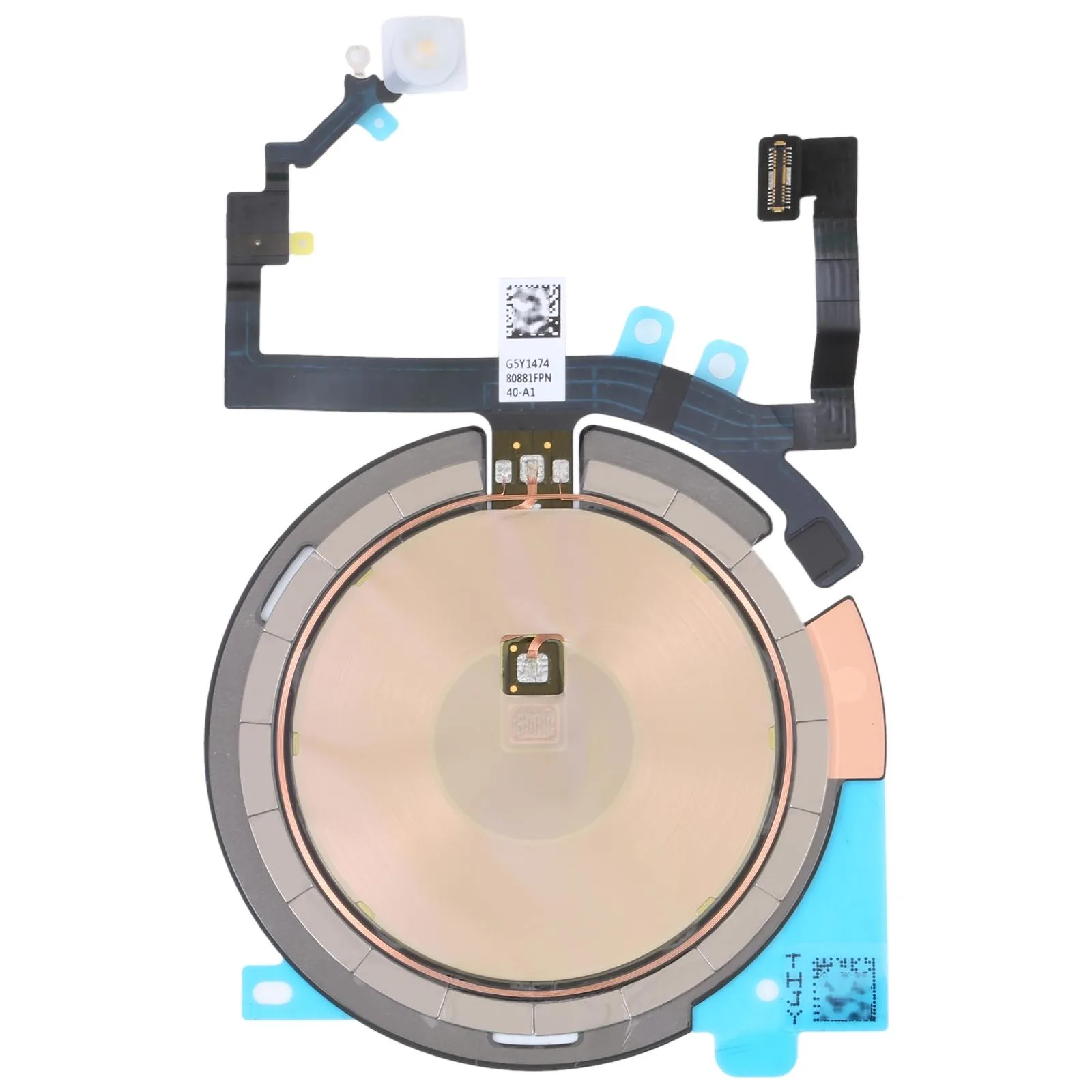 NFC Wireless Charging Module with Flashlight Flex Cable