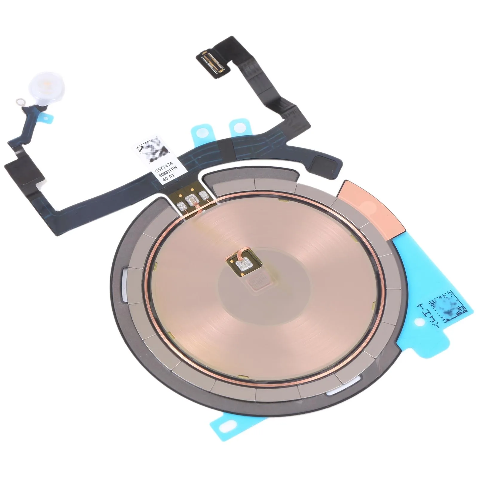 For iPhone 14 NFC Wireless Charging Module with Flashlight Flex Cable