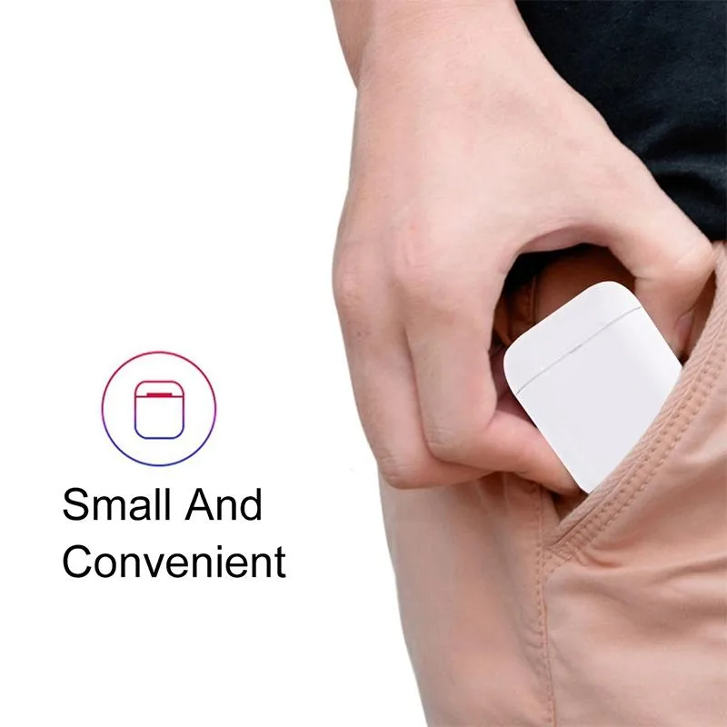 [HK Warehouse] i12 TWS Bluetooth Earphone with Charging Box
