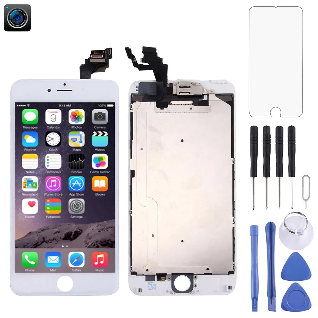 TFT LCD Screen with Front Camera for iPhone 6 Plus