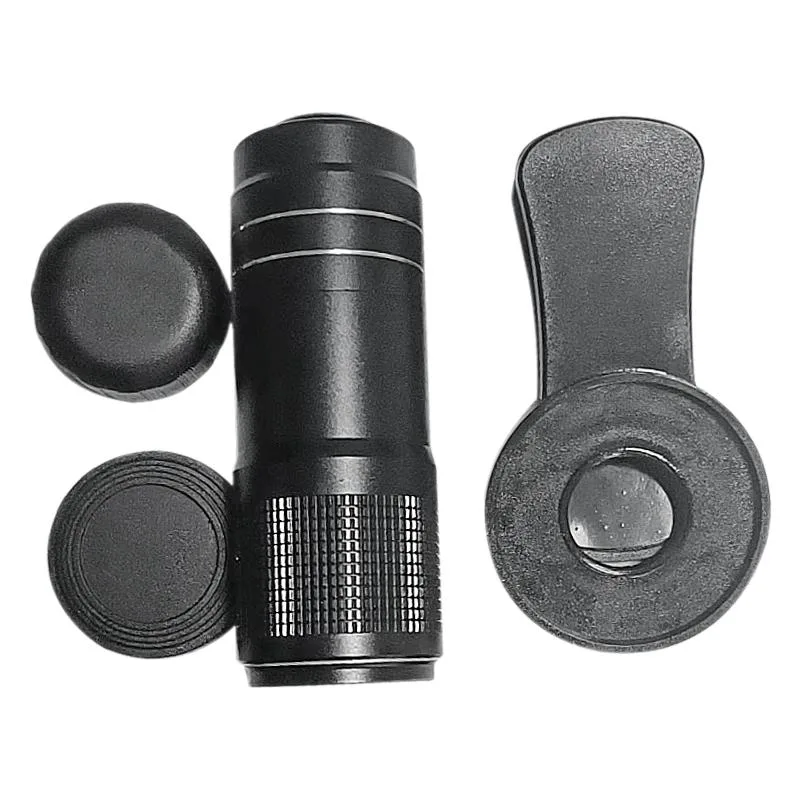 HAUTIK HK-005 Universal 12X 20mm F1.8 Telephoto Lens with Clip, For iPhone, Galaxy, Sony, Lenovo, HTC, Huawei, Google, LG, Xiaomi, other Smartphones and Ultra-thin Digital Camera