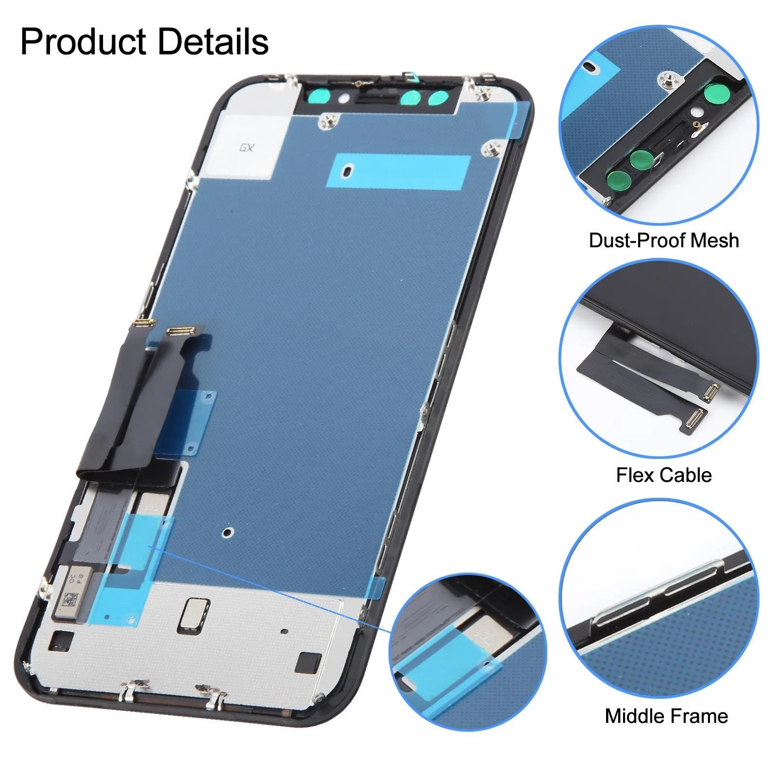 GX Incell LCD Screen for iPhone XR
