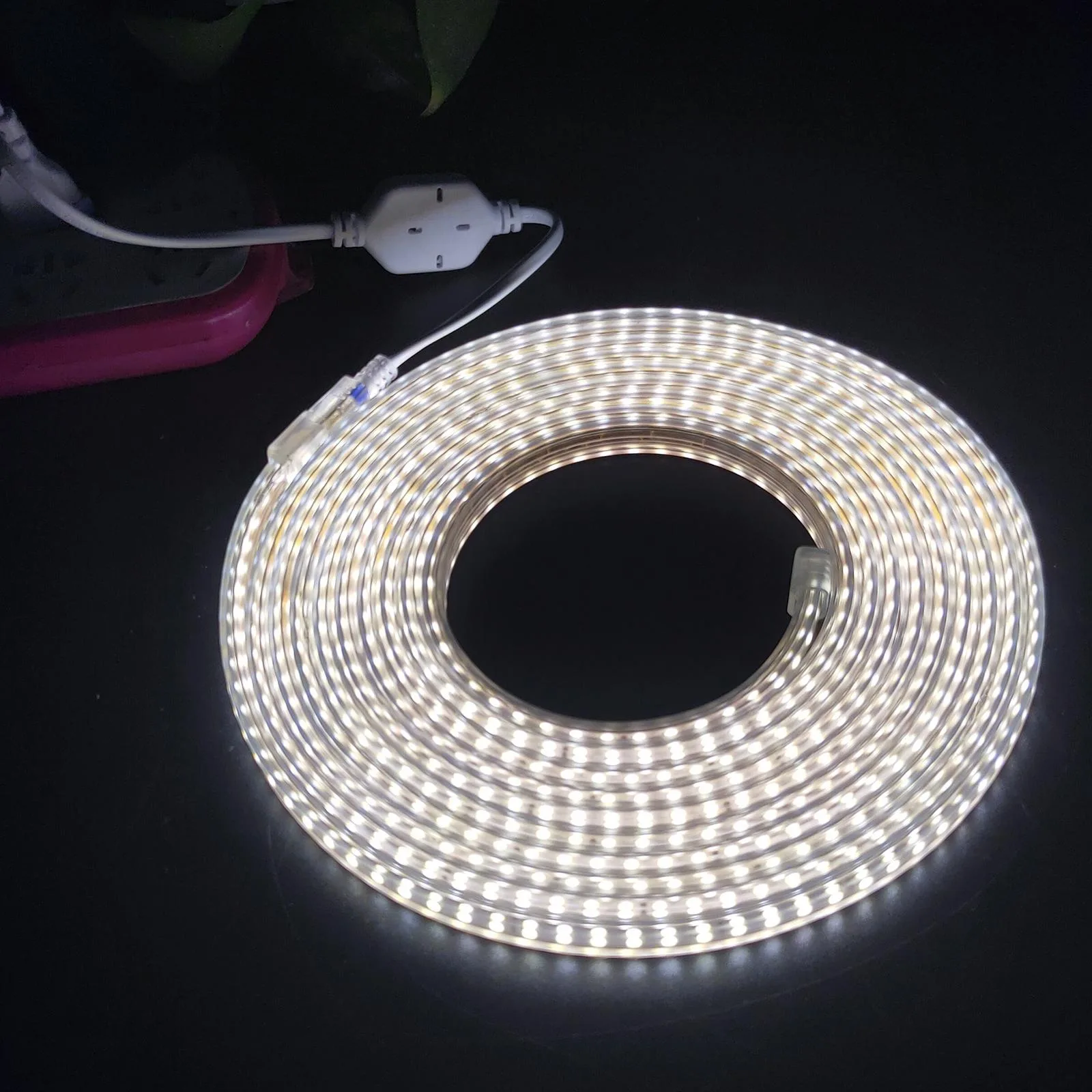 SMD 2835 1200 LEDs Strip Light, AC 220V-240V, EU Plug