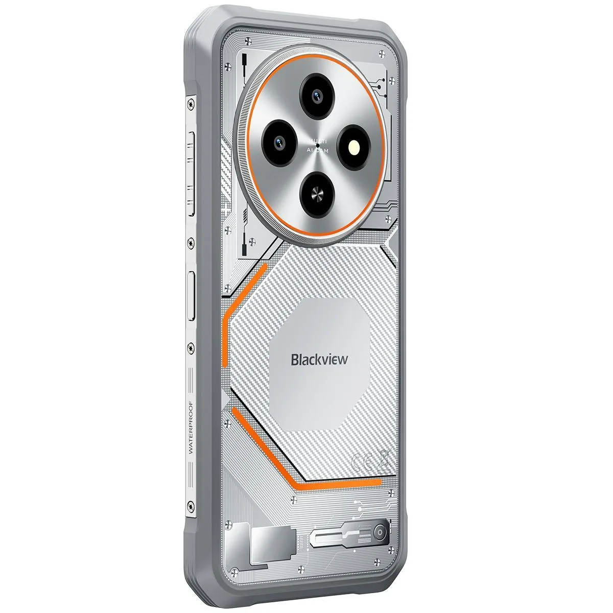 [HK Warehouse] Blackview FORT 2 Rugged Phone, 8GB+128GB, 6.56 inch Android 15 MediaTek MT6769V/CB Helio G81 Octa Core, Network: 4G, OTG, NFC