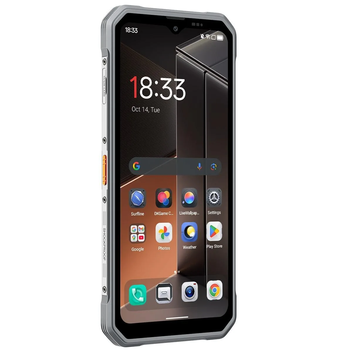 [HK Warehouse] Blackview FORT 2 Rugged Phone, 8GB+128GB, 6.56 inch Android 15 MediaTek MT6769V/CB Helio G81 Octa Core, Network: 4G, OTG, NFC