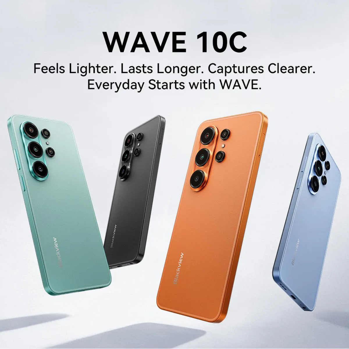 [HK Warehouse] Blackview WAVE 10C, 4GB+32GB, 6.88 inch Android 16 Unisoc UMS312 / T310 Quad Core, Network: 4G, OTG