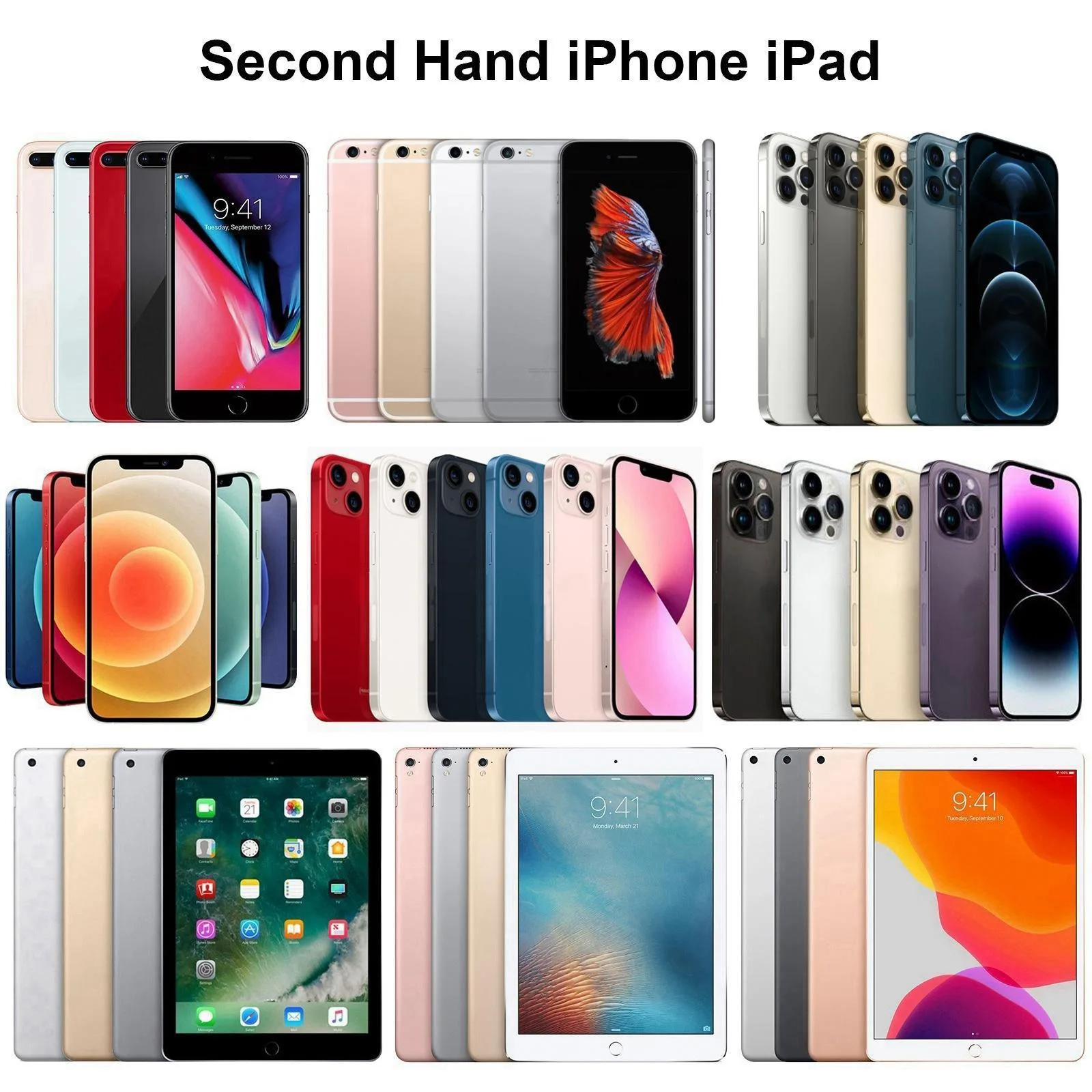 [HK Warehouse] Apple iPhone 12 Pro 512GB Unlocked Mix Colors Used