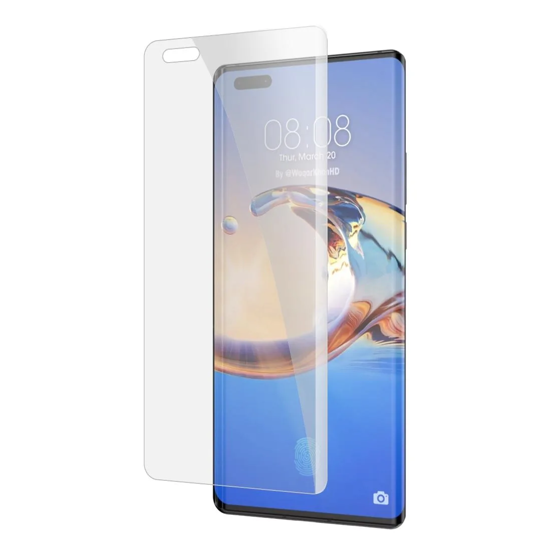 & Mate 40 RS Porsche Design 9H 3D Full Screen Curved UV Protective Film