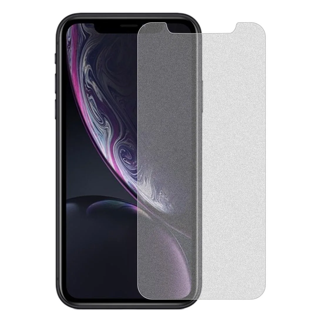 For iPhone XR / iPhone 11 Matte Frosted Tempered Glass Film