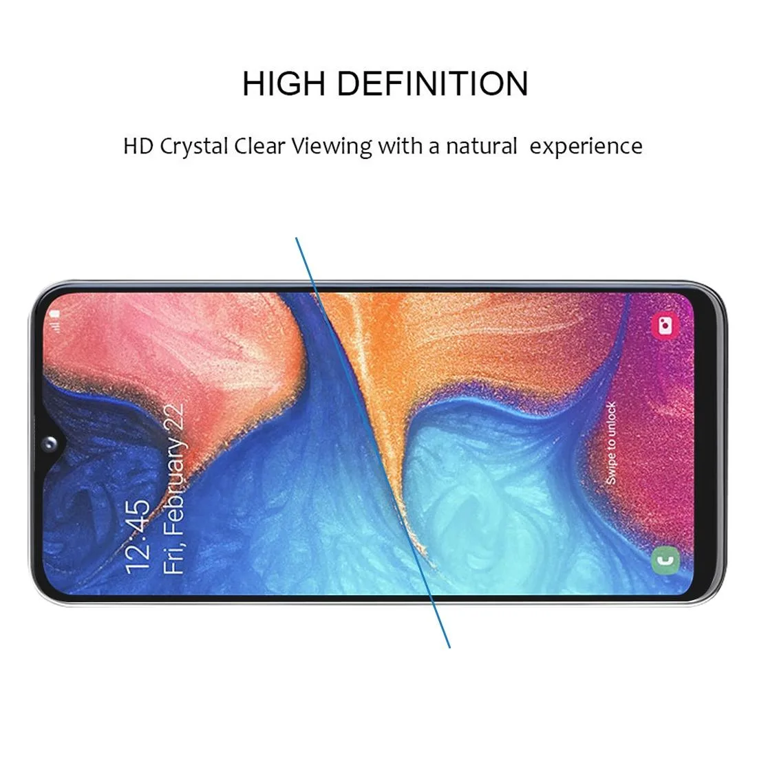 Full Glue Full Cover Screen Protector Tempered Glass film for Galaxy J6 (2018)
