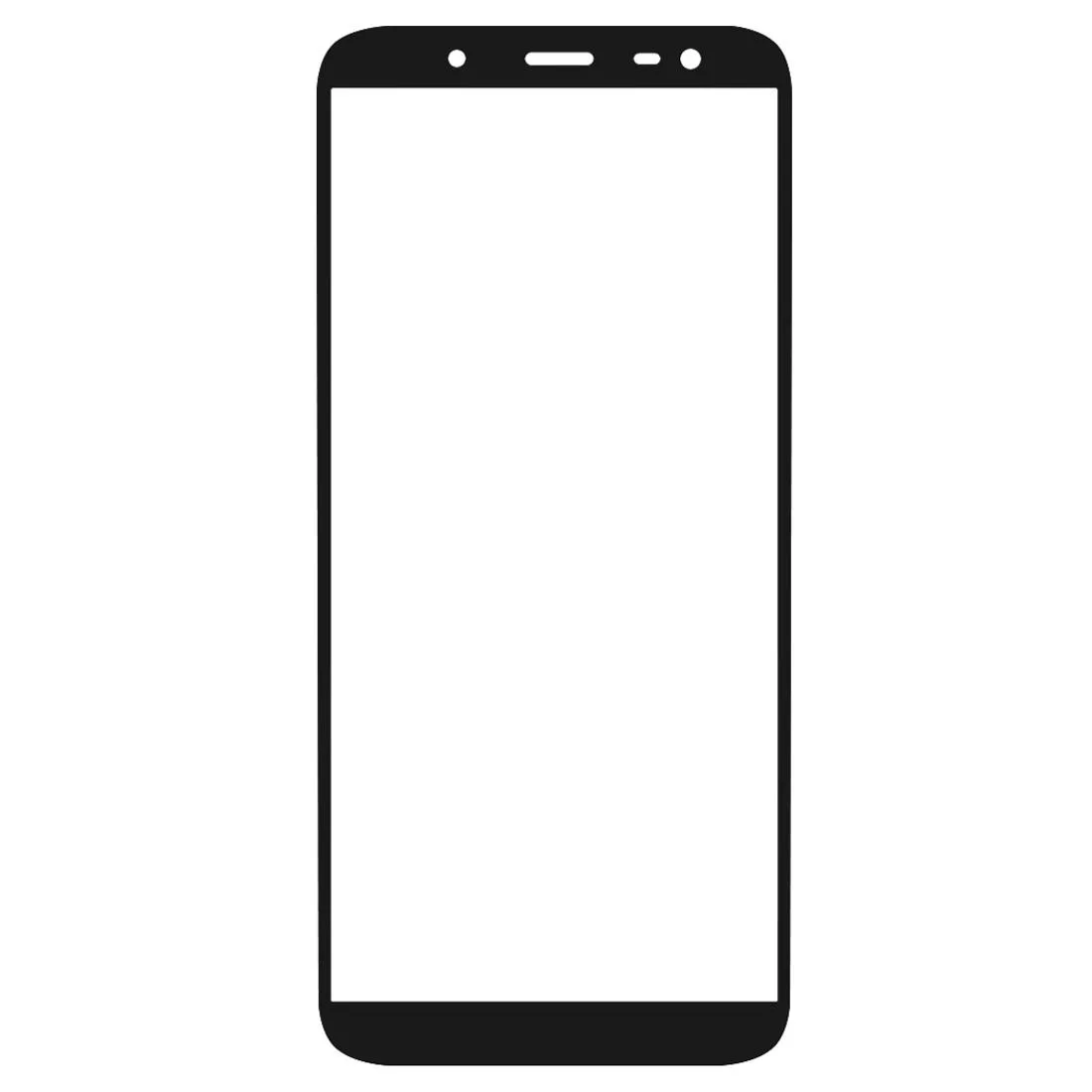 Full Glue Full Cover Screen Protector Tempered Glass film for Galaxy J6 (2018)