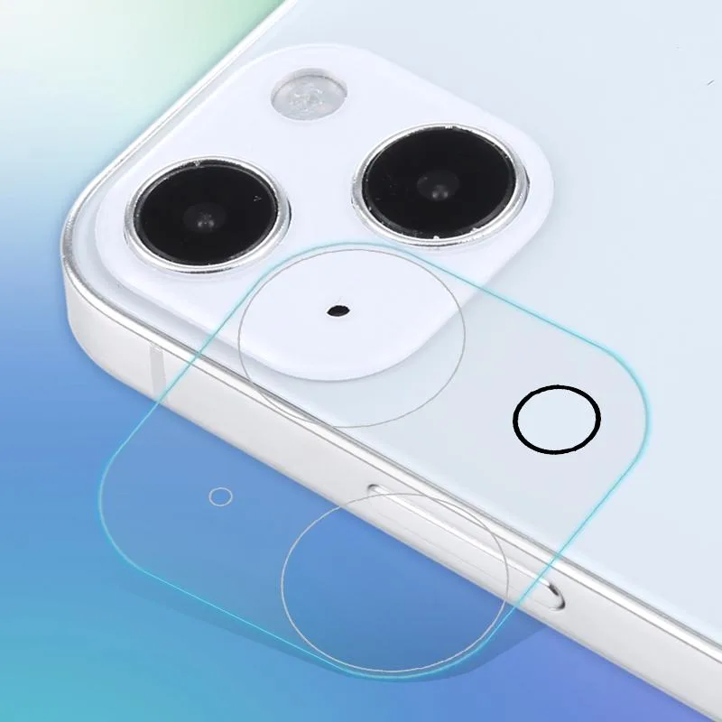 For iPhone 13 mini HD Rear Camera Lens Protector Tempered Glass Film