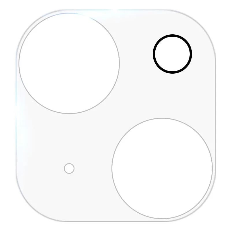 For iPhone 13 mini HD Rear Camera Lens Protector Tempered Glass Film