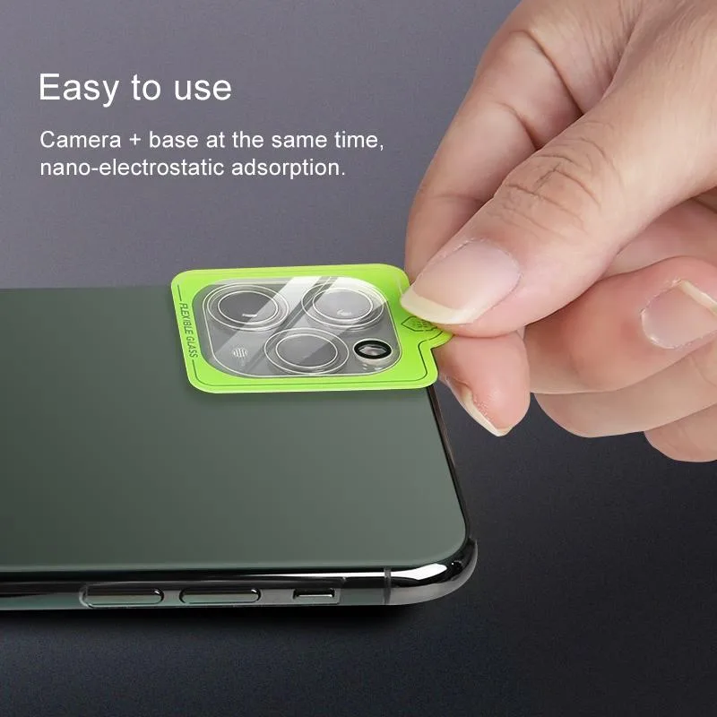 For iPhone 12 Pro HD Rear Camera Lens Protector Tempered Glass Film