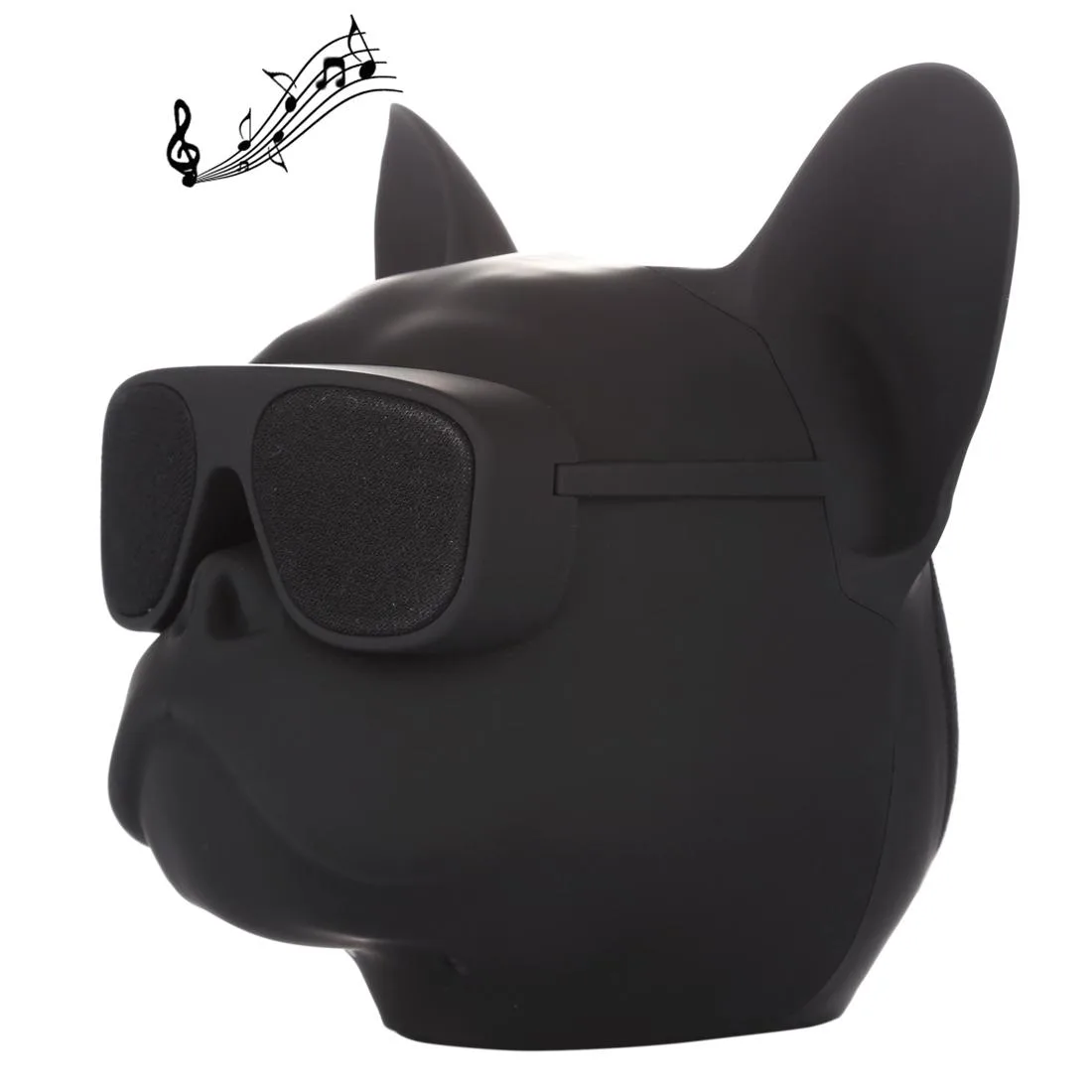 AEROBULL Bulldog Fashion Portable Bluetooth Wireless Stereo Speaker, Support Aux Input & TF Card, For Mobile Phones / Tablets / Laptops, Support TF Card & AUX Input, Bluetooth Distance: 10m