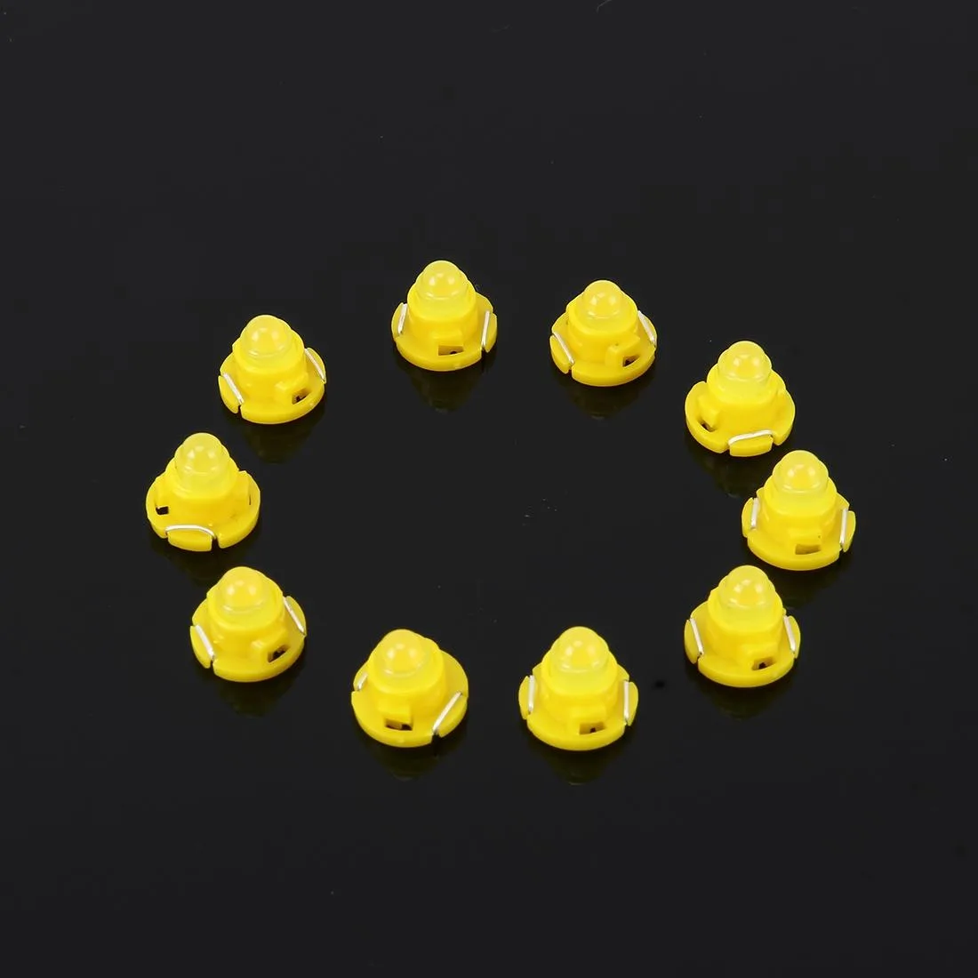 10PCS 2W T4.7 Wedge Instrument Panel LED Light Dashboard Gauge Cluster Indicator Lamp Bulb