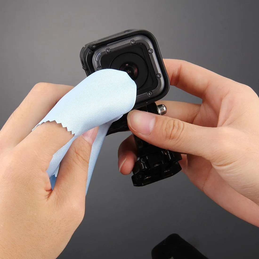10 PCS PULUZ Soft Cleaning ClothGoPro, Insta360, DJI and Other Action Cameras LCD Screen, Tablet PC / Mobile Phone Screen, TV Screen, Glasses, Mirror, Monitor, Camera Lens