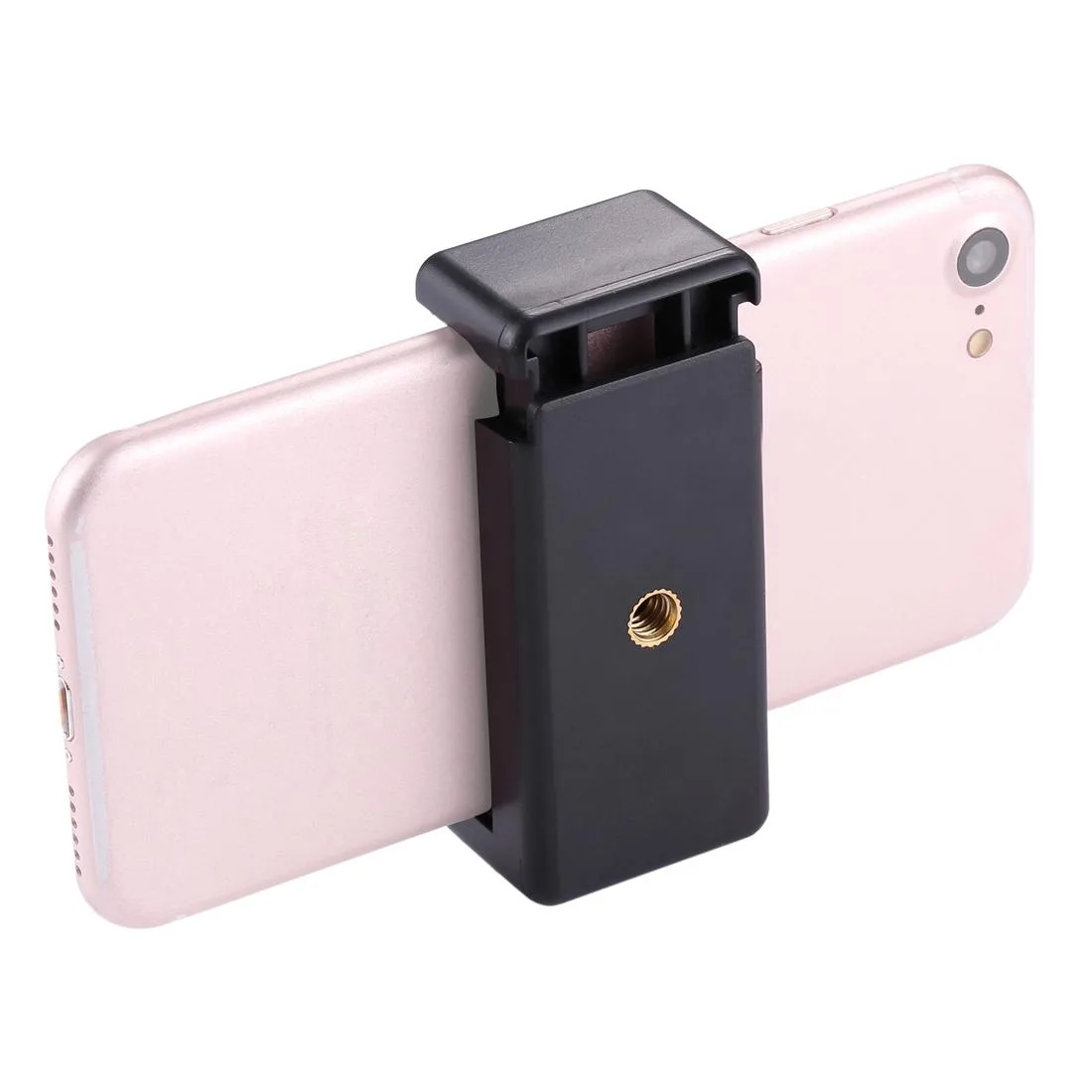 PULUZ Selfie Sticks Tripod Mount Phone Clamp with 1/4 inch Screw Hole for iPhone, Samsung, HTC, Sony, LG and other Smartphones