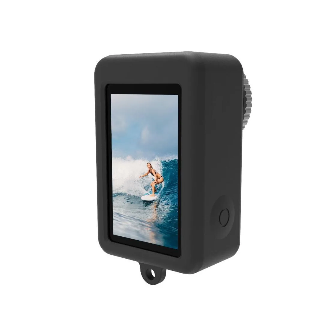 For DJI Osmo Action 5 Pro / 4 / 3 PULUZ Silicone Protective Case with Lens Cap