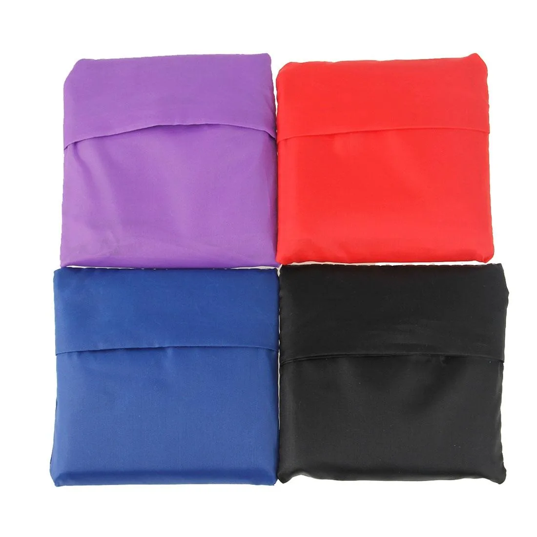 Ripstop Nylon Reusable Grocery Shopping Bag Foldable Travel Pouch