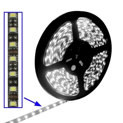 Epoxy Waterproof Rope Light, Length: 5m, White Light 5050 SMD LED, 30 LED/m