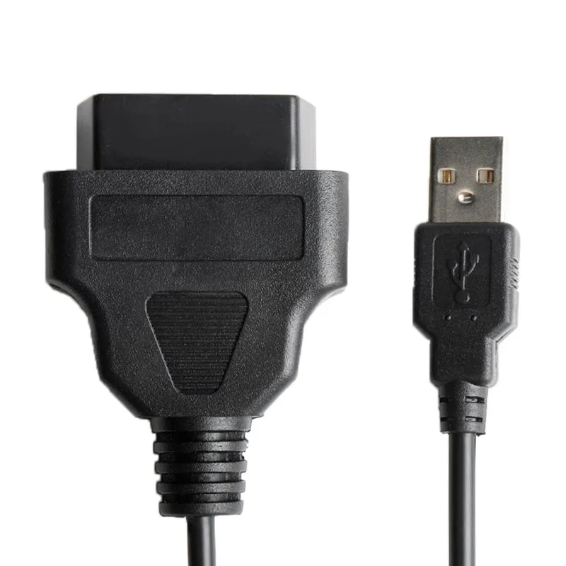 Car OBD 2 Female to USB Connector OBD Plug GPS Cable, Cable Length: 1m